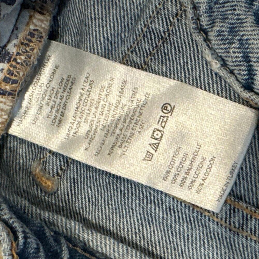 We the free tinsley baggy high rise straight leg jeans size 29 - Picture 4 of 8